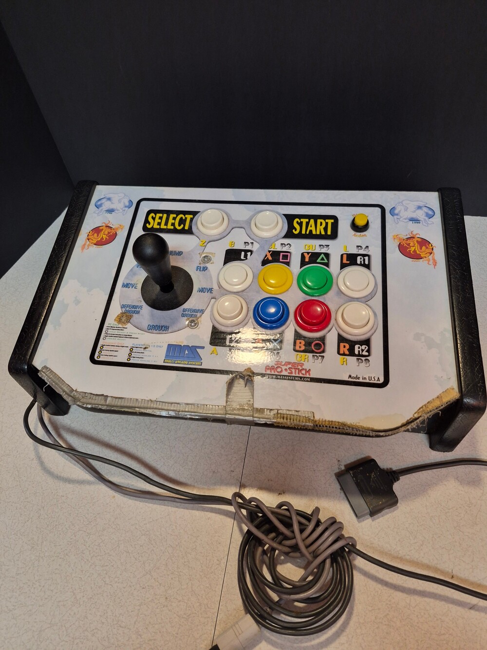 Vintage rare MAS Super Pro Stick arcade joystick vintage multi arcade system